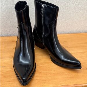 Calvin Klein Jeans Men's Black Alden Box Calf Boots